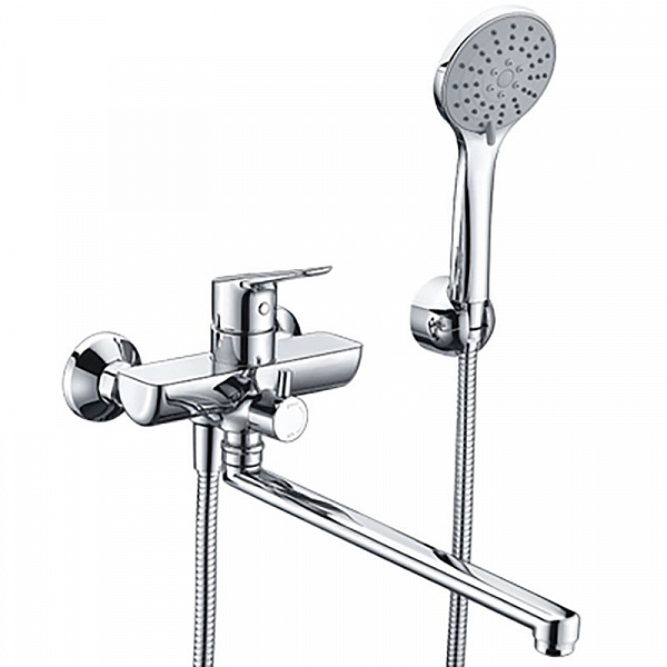 Смеситель для ванны с длинным изливом Wasserkraft Lippe 4502L