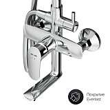 F0780964 Like,душ.система,набор:см-ль д/ванны/душа,верхний душ d250 мм, ручной душ 120 мм, 3 функции