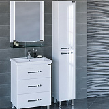 Шкаф-пенал Виктория 30 напольная/подвесная Санта 710001N