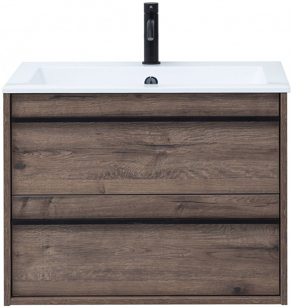 Тумба под раковину Aquanet Lino 70 Дуб Веллингтон 00253911