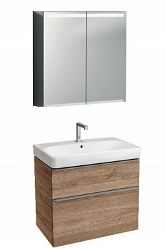 Комплект мебели "Идеальная тройка" Geberit Smyle 75 см 529.353.JR.7