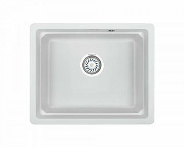Мойка кухонная Granula прямоугольная кварц 5501U, АРКТИК
