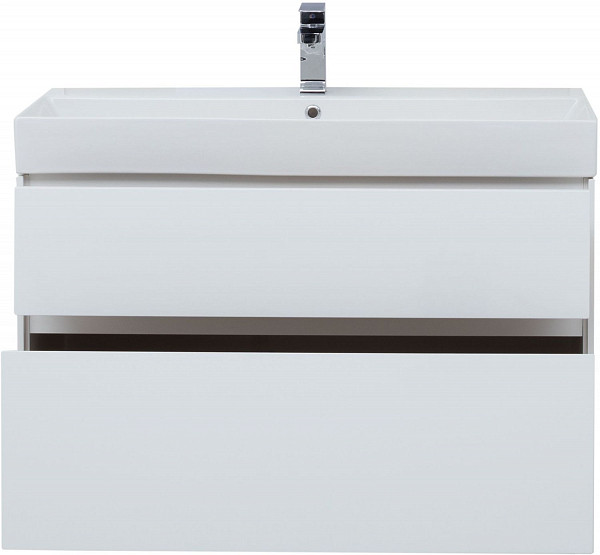Тумба под раковину Aquanet Бруклин 100 белый 00203961