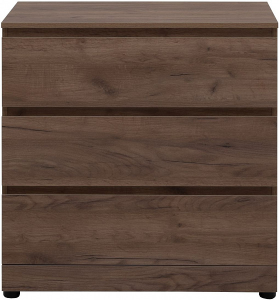 Комод Aquanet Сканди 800x480 Дуб крафт (3 ящика) 00302544