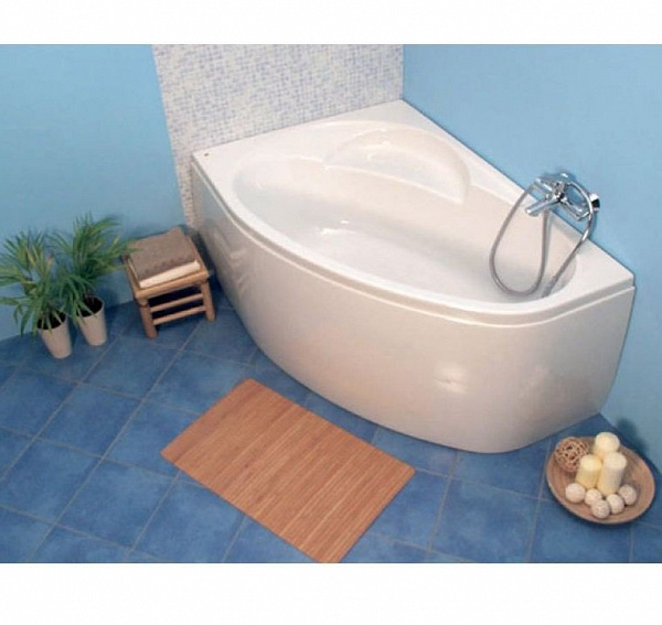 Акриловая ванна Vagnerplast Flora 150x100 левая VPBA151FLA3LX-04