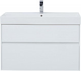 Тумба под раковину Aquanet Бруклин 100 белый 00203961