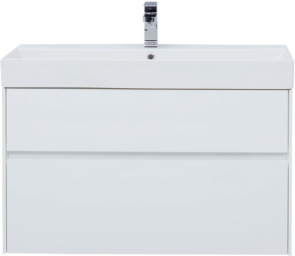 Тумба под раковину Aquanet Бруклин 100 белый 00203961