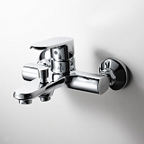Смеситель для ванны c коротким изливом Bravat Pure F6105161C-01