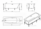Акриловая ванна Roca Sureste 160х70 ZRU9302787