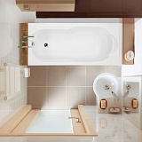 Акриловая ванна Vagnerplast Nymfa 160x70 VPBA167NYM2E-04