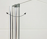 Шторки для ванны Cersanit EASY 140x70 одинарный