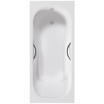 Ванна чугунная Delice Malibu 1700х750 с отверстиями под ручки