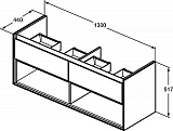 Тумба под раковину Ideal Standard Connect Air E0831KN