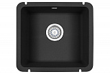 Мойка кухонная Granula квадратная кварц 3601, ЧЁРНЫЙ