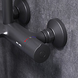 F0780522 Like душ.система, набор: смеситель д/ванны/душа с термостатом, верх.душ.d 220 мм, ручной ду