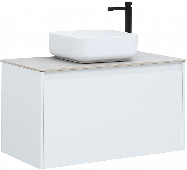 Тумба под раковину Aquanet Nova Lite 90 белый (1 ящик) 00242257