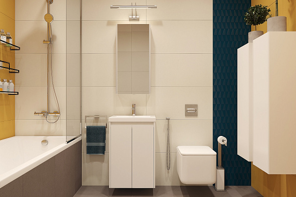 Шкаф-пенал Velvex Klaufs белый ppKLA.110-616.216 