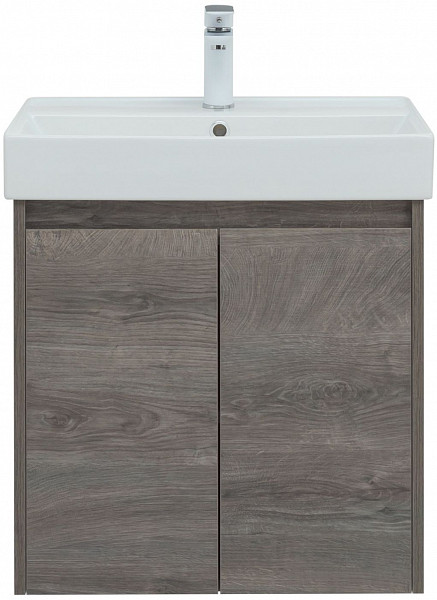 Тумба под раковину Aquanet Nova Lite 60 дуб рошелье (2 дверцы) 00298848