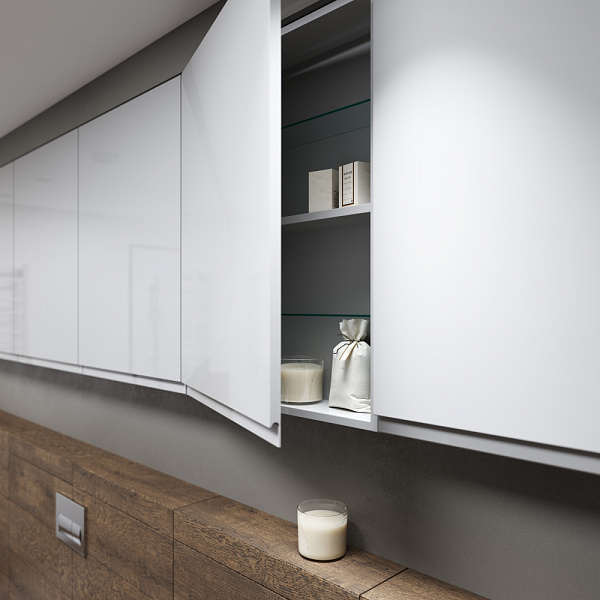 Шкаф подвесной Cersanit Moduo 60 см  SB-SW-MOD60/Wh