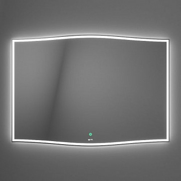 Зеркало OWL Roxen с LED подсветкой, 105х74.5 OWLM200103