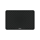 940050300 Merkur верхний душ, квадрат, черный