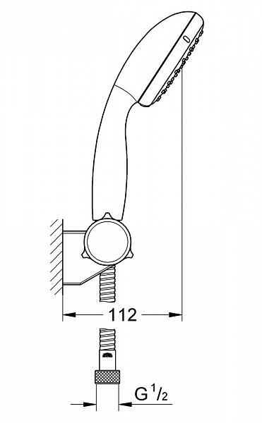 Душевой комплект Wasserkraft A004