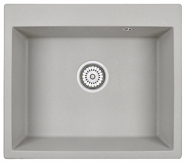 Мойка кухонная Granula квадратная кварц 6001, БАЗАЛЬТ