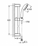 Душевой гарнитур GROHE Tempesta New 27924001