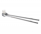 Рога двойные для полотенец Wasserkraft Leine K-5031WHITE