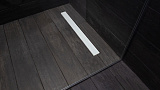 Душевой лоток Pestan Confluo Frameless Line 650 White Glass