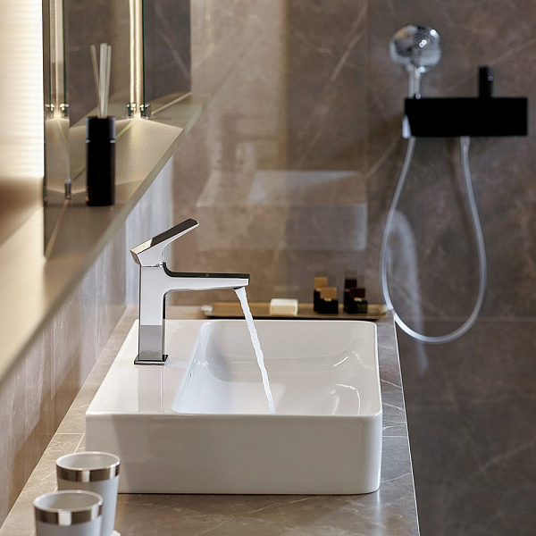 Смеситель для раковины Hansgrohe Metropol 32500000 с донным клапаном Push-Open