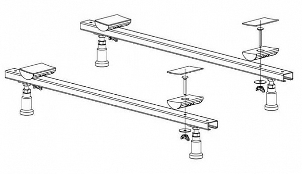 Ножки для ванны Kaldewei Eurowa модель 5039, арт. 581370050000
