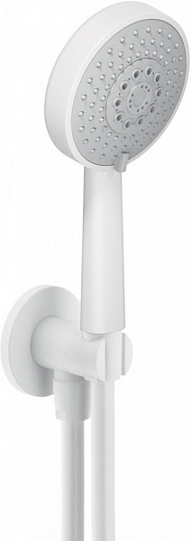 Душевая лейка Nobili Rubinetterie AD146/47WM со шлангом, Polar white
