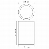 Стакан для зубных щеток Wasserkraft Berkel K-4928
