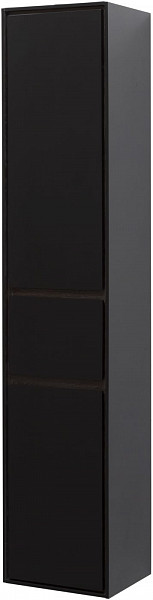 Пенал Aquanet Милан 35 черный глянец 00306377