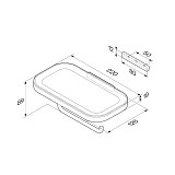 A8F341400 Func Держатель для туалетной бумаги с полкой