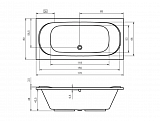 Акриловая ванна Riho Taurus 170x80 BC0700500000000