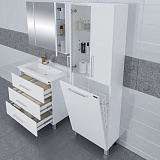 Колонна Вегас 60 напольная с бельевой корзиной Санта 526003