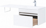 Тумба под раковину Aquanet Токио 58 белый (подвесная, 1 ящик) 00236916