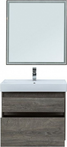 Мебель для ванной Aquanet Nova Lite 75 дуб рошелье (2 ящика) 00242904