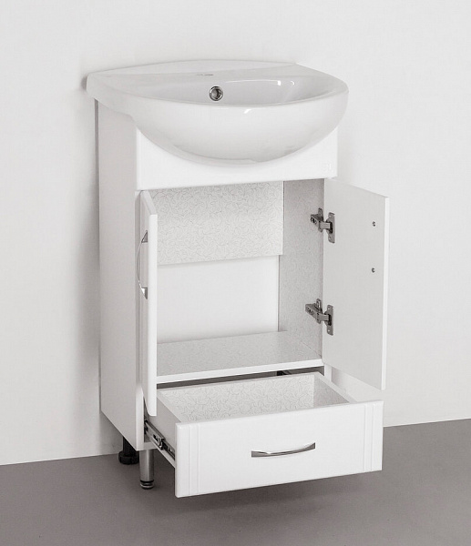 Тумба  Style Line Эко Стандарт 9/1 Б под раковину Канны