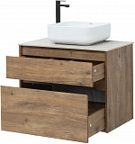Тумба под раковину Aquanet Nova Lite 75 дуб рустикальный (2 ящика) 00249515