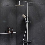 F0770A500 Spirit V2.0 душ.система, набор: смеситель д/ванны/душа с термостатом, верхн. душ d 250 мм,