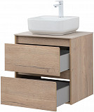 Тумба под раковину Aquanet Nova Lite 60 дуб крафт (2 ящика) 00287901