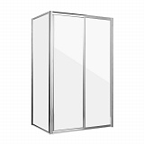 Душ.ограждение GR-1280 Alba (120*80*190) прямоугольник, дверь раздвижная 2 место