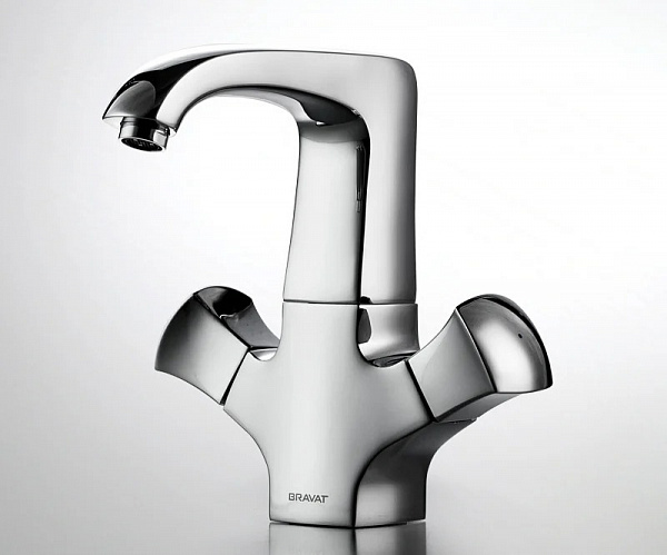 Смеситель для раковины Bravat Whirlpool F178112C