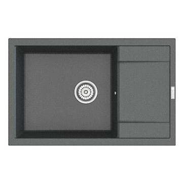 Мойка кухонная Point Велета 78 PN3002GR, графит