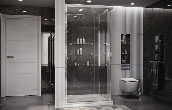 Душевое ограждение Ambassador Kingston 14011103