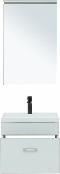 Тумба под раковину Aquanet Верона 50 белый матовый 00272425