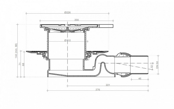 Confluo Standard 20х20 Angle 2 Pestan